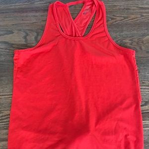 Athleta tie-back tank top in red. Size XXS